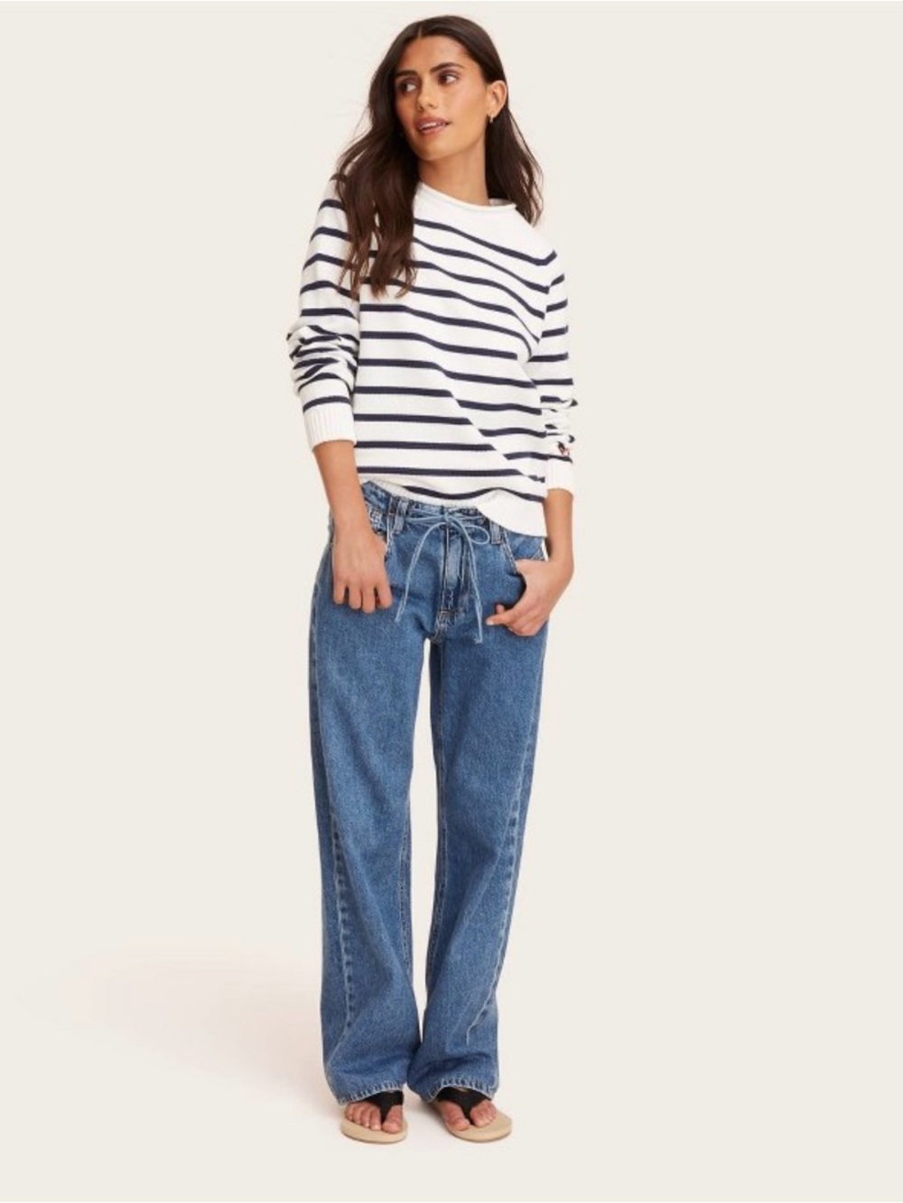 Parke x Target Drawstring Baggy Jeans NWT Size 2